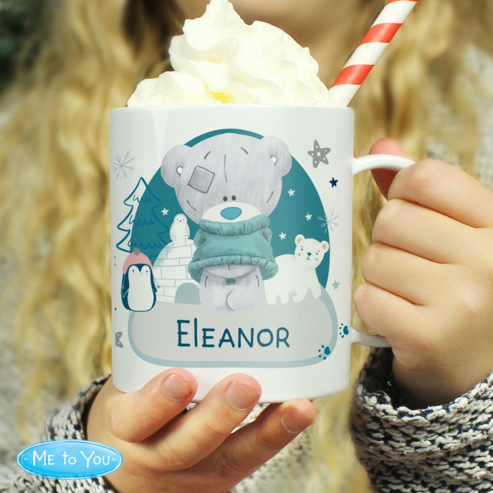 Personalised Winter Explorer Me to You Plastic Mug Extra Image 3
